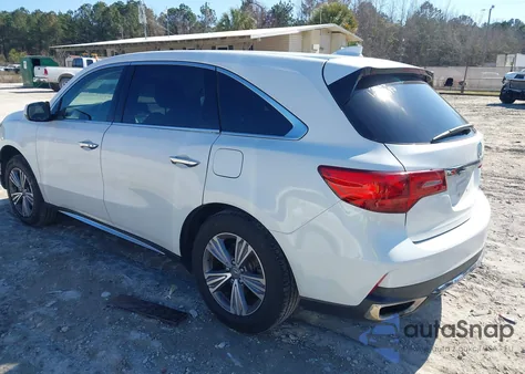 2020 Acura Mdx Standard z USA, uszkodzony, nr VIN 5J8YD4H31LL032666